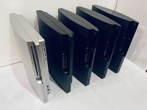 1円~☆ジャンク 計5台☆プレイステーション3 PS3 本体 CECH-2500ASS 2100A 2500A 3000A×2 SONY sony プレステ3 まとめ 大量 ソニー