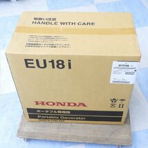 【未開封/未使用品】HONDA ホンダ ポータブル 正弦波インバーター発電機 EU18i ※同梱不可/リコール対象外/箱ダメージ有 842125574 1204_画像1