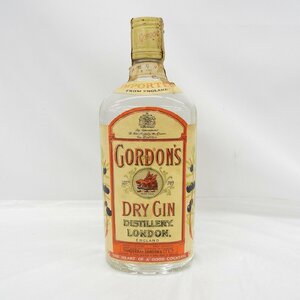 1円～【未開栓】GORDON's ゴードン ドライジン 750ml 45％ 11401164 1204