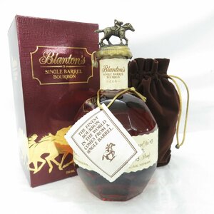 【未開栓】Blanton's ブラントン シングルバレル 2021 ウイスキー 750ml 46.5% 箱/布袋付 11430069 1207