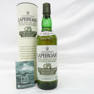 【未開栓】LAPHROAIG ラフロイグ クォーターカスク 旧ボトル ウイスキー 700ml 48% 箱/冊子付 11447190 1208