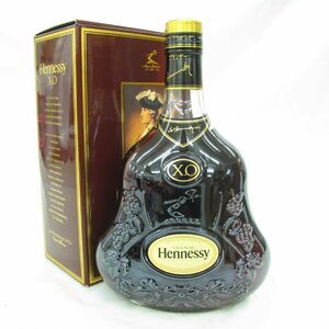 【未開栓】Hennessy ヘネシー XO 金キャップ クリアボトル ブランデー 700ml 40% 箱付 708101572 1209