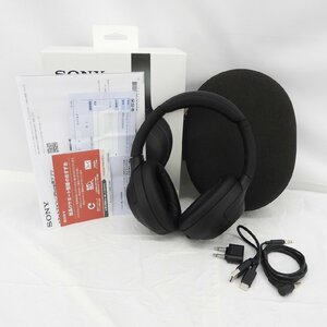 【中古品】SONY ソニー ワイヤレスノイズキャンセリングヘッドホン WH-1000XM4(B) ブラック 11448186 1212