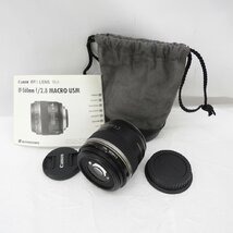 【中古品】Canon キャノン カメラレンズ マクロレンズ EF-S 60ｍｍ F2.8 USM 907334134 1212_画像1