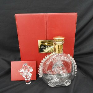 1円～【空き瓶/中古品】REMY MARTIN レミーマルタン ルイ13世 バカラボトル 空ボトル 空瓶 観音開き箱/替え栓/冊子付き 11446497 1212