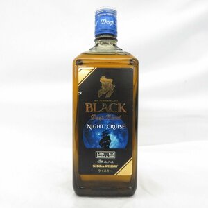 【未開栓】NIKKA ブラックニッカ ディープブレンド ナイトクルーズ ウイスキー 700ml 45％ 11449387 1213