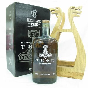 【未開栓】HIGHLAND PARK ハイランドパーク 16年 THOR ソー ウイスキー 700ml 52.1% 木箱付 11449881 1214