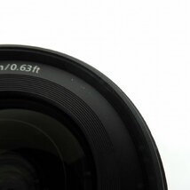 【中古品】SONY ソニー カメラレンズ FE 20ｍｍ F1.8G SEL20F18G 11449654 1216_画像6