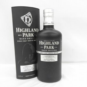 【未開栓】HIGHLAND PARK ハイランドパーク ダーク オリジンズ シングルモルト スコッチ ウイスキー 700ml 46.8% 箱付き 11449892 1216