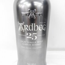 【未開栓】ARDBEG アードベッグ 25年 アイラシングルモルト 2022 ウイスキー 700ml 46% 箱付 11448261 1217_画像3