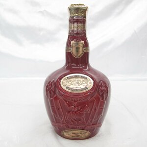 【未開栓】ROYAL SALUTE ロイヤルサルート 21年 赤陶器ボトル ウイスキー 700ml 40% 1315g 11445251 1217