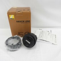 【中古品】Nikon ニコン 単焦点レンズ カメラレンズ AF-S NIKKOR 50mm f/1.8G 11453937 1219_画像1