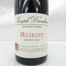 【未開栓】Joseph Drouhin ジョゼフ・ドルーアン ミュジニー グランクリュ 1999 赤 ワイン 750ml 13％ 11457511 1221_画像2