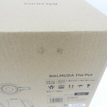 【開封済/未使用品】BALMUDA バルミューダ 電気ケトル The Pot K07A-BK ブラック ※箱ダメージ有 11453939 1223_画像7