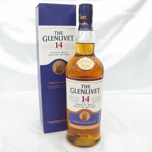 【未開栓】THE GLENLIVET ザ・グレンリベット 14年 コニャックカスク セレクション ウイスキー 700ml 40% 箱付き 11448982 1223