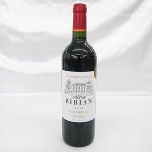 1円～【未開栓】CHATEAU BIBIAN シャトー・ビビアン 2019 赤 ワイン 750ml 14％ 11446791 1224