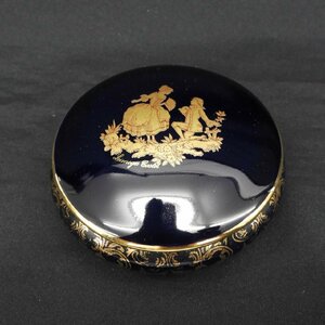 1円～【中古品】Limoges Castle リモージュキャッスル フタ付き小物入れ 11455199 1225