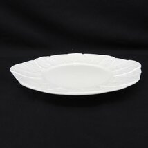 1円～【中古品】WEDGWOOD ウェッジウッド カントリーウェア 白 プレート 皿 約25cm 11436862 1225_画像2