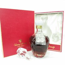 【未開栓】SUNTORY サントリー IMPERIAL インペリアル ホヤクリスタル ブランデー 600ml 40% 箱/替栓付 11460814 1225_画像1