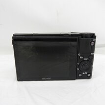 【美品】SONY ソニー コンパクトデジタルカメラ Cyber-shot サイバーショット RX100III DSC-RX100M3 ブラック 11462679 1226_画像4