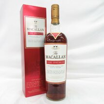 【未開栓】The MACALLAN ザ・マッカラン カスクストレングス ウイスキー 750ml 58.4% 箱付 ※目減り有 11462433 1226_画像1