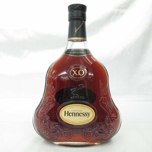 【未開栓】Hennessy ヘネシー XO 黒キャップ クリアボトル ブランデー 700ml 40% 11462888 1227