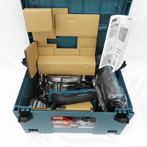 【未使用品】makita マキタ 125ｍｍ 充電式マルノコ HS005GRDX ブルー 40Vmax 2.5Ah 948121255 1227