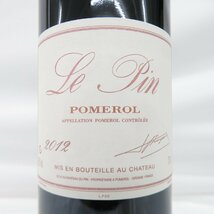 【未開栓】Chateau Le Pin シャトー・ル・パン 2012 赤 ワイン 750ml 13.5% 11463790 1228_画像2