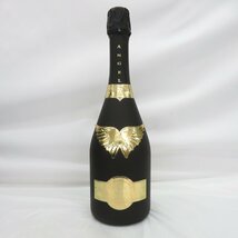 【未開栓】ANGEL エンジェル NV ブリュット ブラック 5周年記念 レザージップタイプ シャンパン 750ml 12.5% ケース付 11463853 1228_画像2