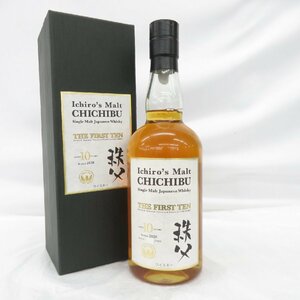 【未開栓】Ichiro's Malt イチローズモルト 秩父 10年 ザ・ファースト テン 2020 ウイスキー 700ml 50.5% 箱付 11465716 0105