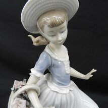 【中古品】LLADRO リヤドロ 4920 子犬とかけっこ フィギュリン 置物 11467144 0105_画像2