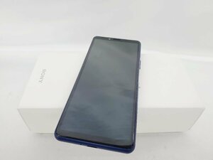 1円～【中古品】海外版 SIMフリー スマートフォン SONY XPERIA 10 II XQ-AU52 ブルー 980117873 1207