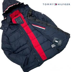 ★美品 1円〜 TOMMY HILFIGER トミーヒルフィガー 近年モデル ダウン82% ダウンジャケット Sサイズ★