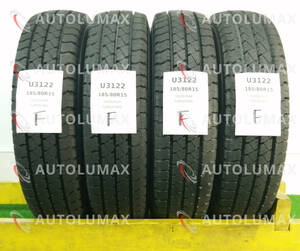 185/80R15 103/101L LT Goodyear CARGO PRO 中古 サマータイヤ 4本セット グッドイヤー U3122.F