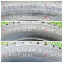 285/50R20 112T ROADMARCH WINTER XPRO STUDS69 新品 スパイクタイヤ （スタッドレスタイヤ） 4本セット 2023年製 ロードマーチ N3049._画像3