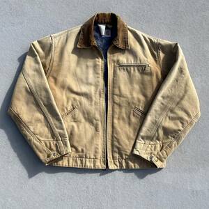 ◎ビンテージ　カーハート　100周年モデル　デトロイトジャケット　ダック　carhartt ワーク　ショート丈90s 