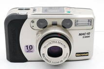 ★美品★ Macromax MAC-10 Z3000 38-115mm MACRO コンパクトカメラ 完動 キレイ ◆269_画像6