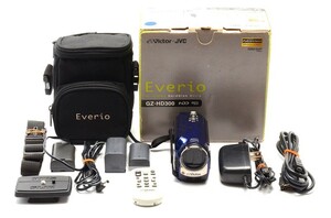 ★美品★ JVC ビクター Victor Everio GZ-HD300 HDD キレイ 完動 ☆希少付属品☆ ◆262