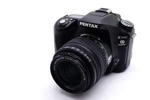 ★美品★ PENTAX ペンタックス K100D / smc PENTAX-DAL 18-55mm F3.5-5.6 AL Body Lens レンズキット キレイ 完動 セット ◆189