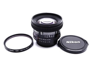 ★美品★ Nikon AF NIKKOR 20mm F2.8 Lens ニコン レンズ 完動 ◆219