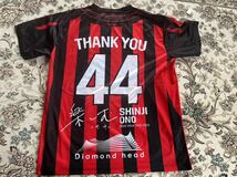 『THANK YOU SHINJI T-shirt』　北海道コンサドーレ札幌　浦和レッズ　小野伸二_画像1
