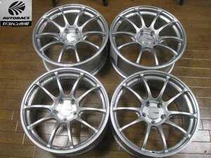 ヨコハマ　ADVAN RACING (アドバンレーシング） RZ 18×8.0J +37 18×8.5J +45 114.3/5H 4本セット　『中古品』