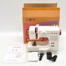 JANOME ジャノメ コンパクト電動ミシン sew D`Lite JA525 [S207046]_画像7