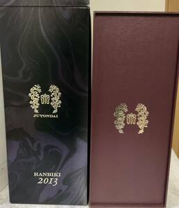 * 10 four fee classical shochu orchid . sake 2013 720ml 40 times outer box box attaching height tree sake structure Yamagata prefecture rice shochu *