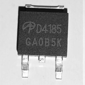 D4185 P-Channel MOSFET To252 40V 40A 理想ダイオード 各種電源周り等の修理に Ｄ４１８５ ＭＯＳＦＥＴ ＭＯＦＥＴスイッチ修理に 