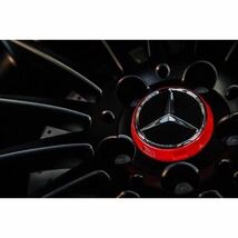 赤 ベンツ 3D 立体 センターキャップ AMG ホイール キャップエディション1 W463WW222W211R231R230R172W176W166W220W204W205CLAGLAGLKCLS_画像9