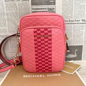 新品 マイケルコース ショルダーバッグ ピンク バッグ