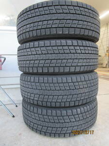 ダンロップ.ウィンターマックス.ＳＪ８、２２５／５５Ｒ１９、残溝９ｍｍ程、１８年製、４本格安出品