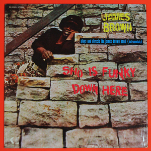 ◆LP/シュリンク付◆James Brown（ジェームス・ブラウン）「Sho Is Funky Down Here」King KS 1110/ソウル、ダンクラ、レアグルーヴ