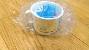 非売品　JAL マグカップ　コップ巾着袋セット　日本航空　幼稚園 保育園 うがいコップ